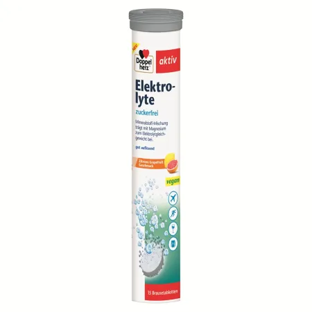 Aktiv Electroliti, 15 comprimate efervescente, Doppelherz