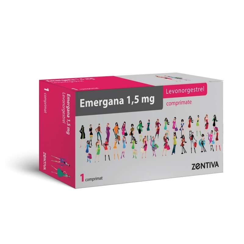 Emergana, 1,5 mg, 1 comprimat, Zentiva