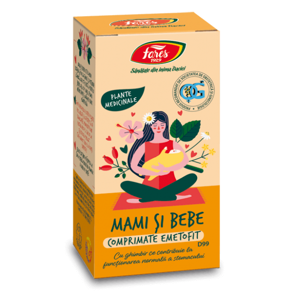Fares - Mami si Bebe Emetofit D99 30compr