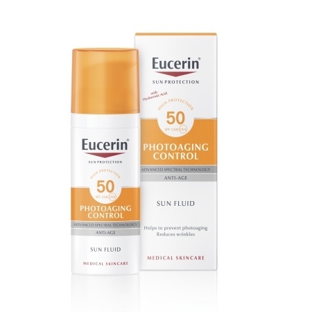 Emulsie pentru fata SPF 50+ Sun Protection Photoaging Control, 50 ml, Eucerin