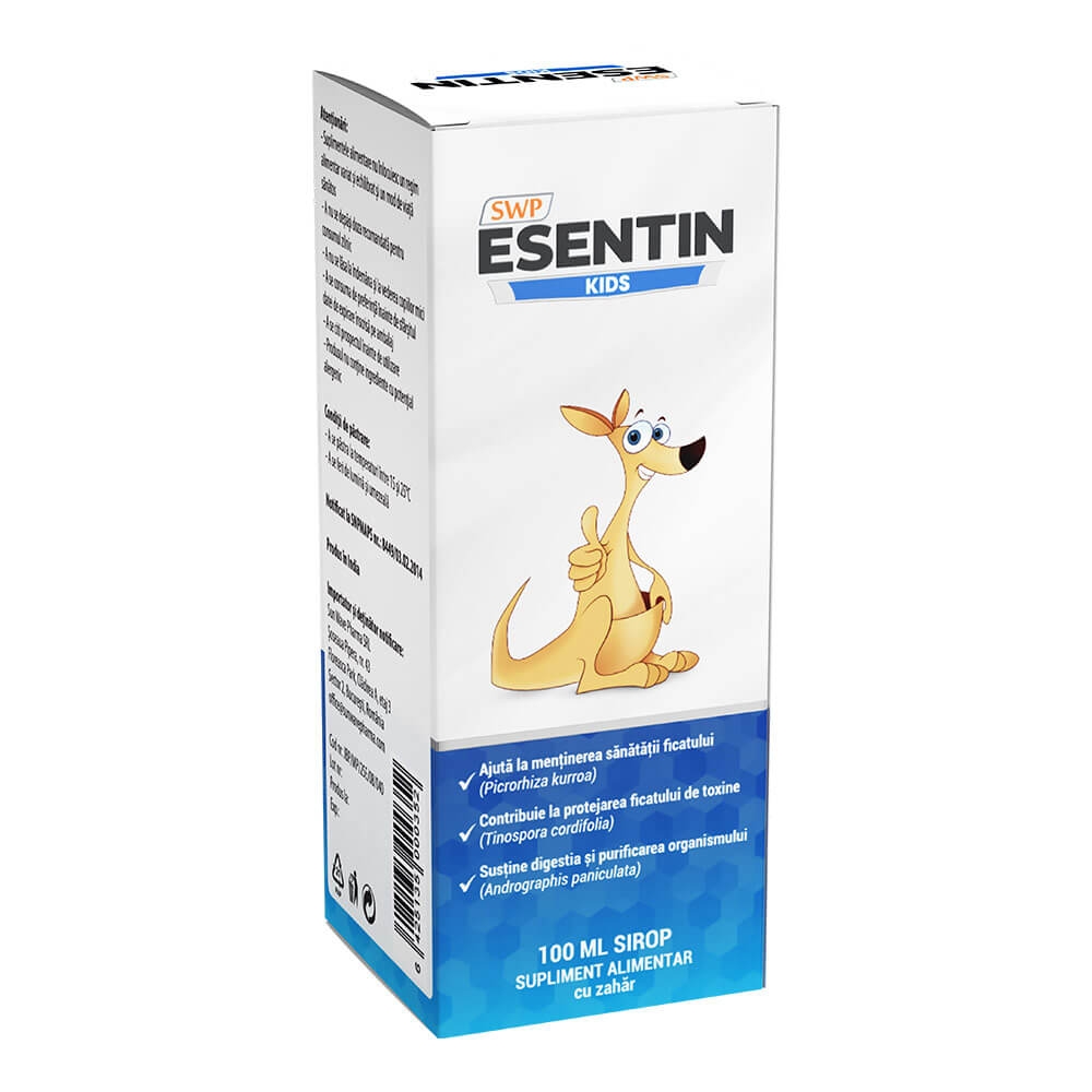 Sirop Esentin Kids, 100 ml, Sun Wave Pharma