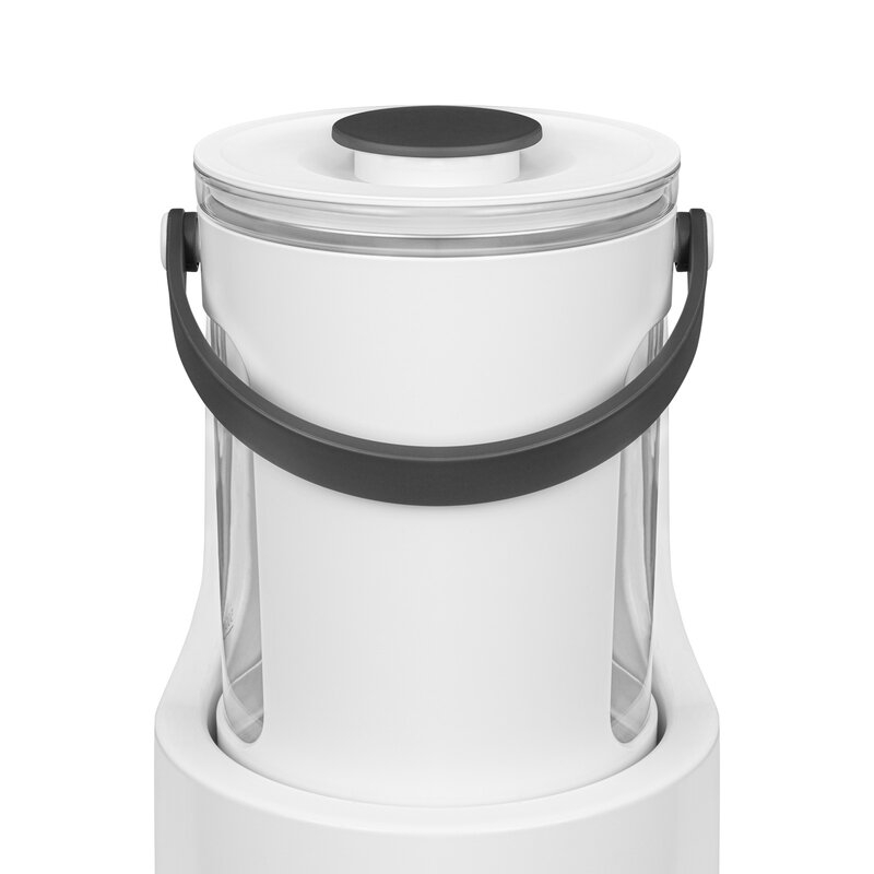 Espressor pentru lapte praf, Lionelo, Baby Presto, Functie declorizare si dozare a apei, Cu afisaj digital LED, Cu rezervor de 2 L, Alb