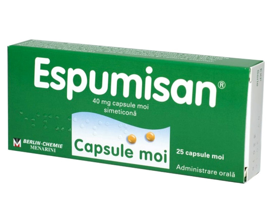 Espumisan, 40 mg, 25 capsule, Berlin-Chemie Ag