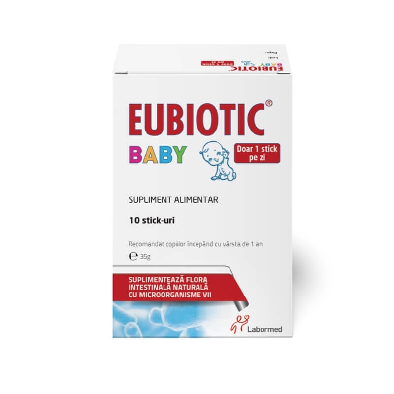 Eubiotic Baby, 10 stick-uri, Labormed