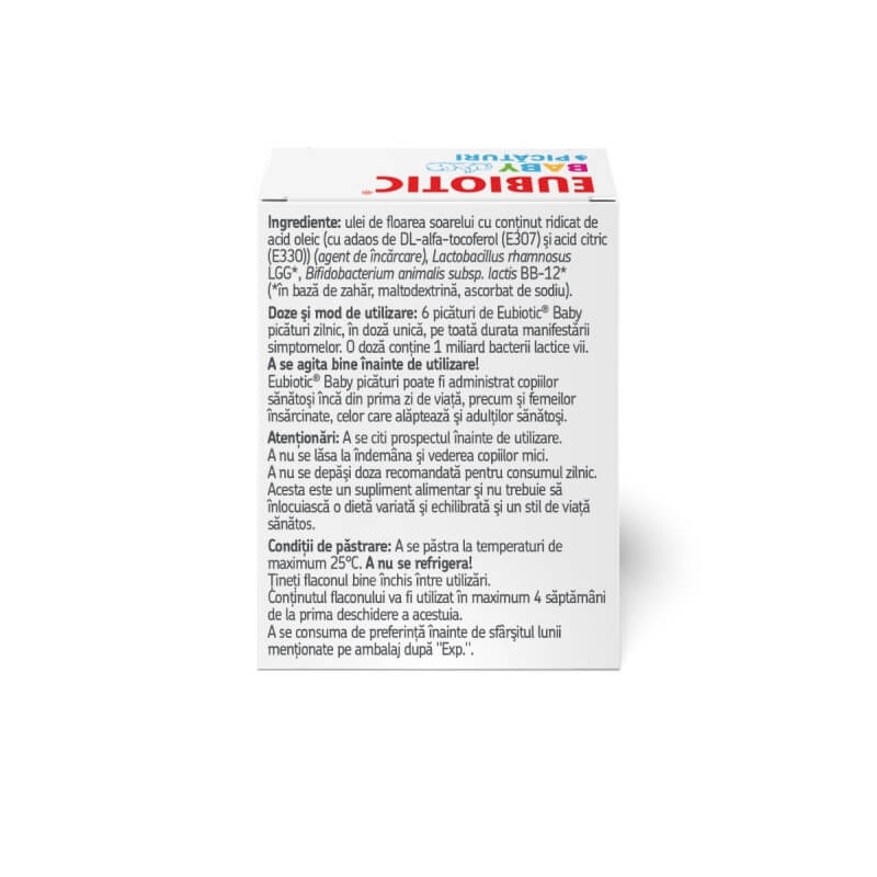 Eubiotic Baby picaturi, 8 g, Labormed