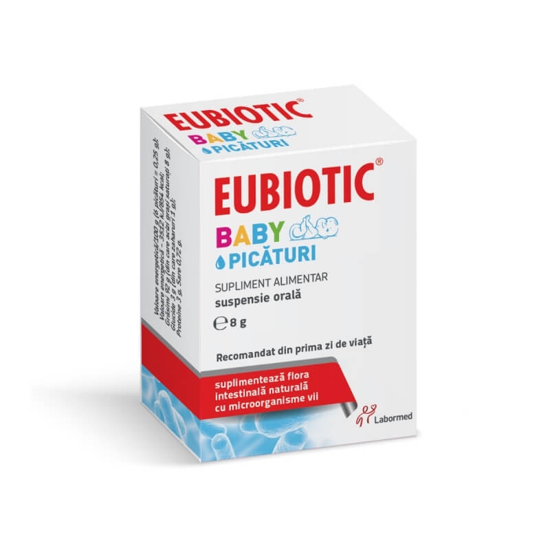 Eubiotic Baby picaturi, 8 g, Labormed