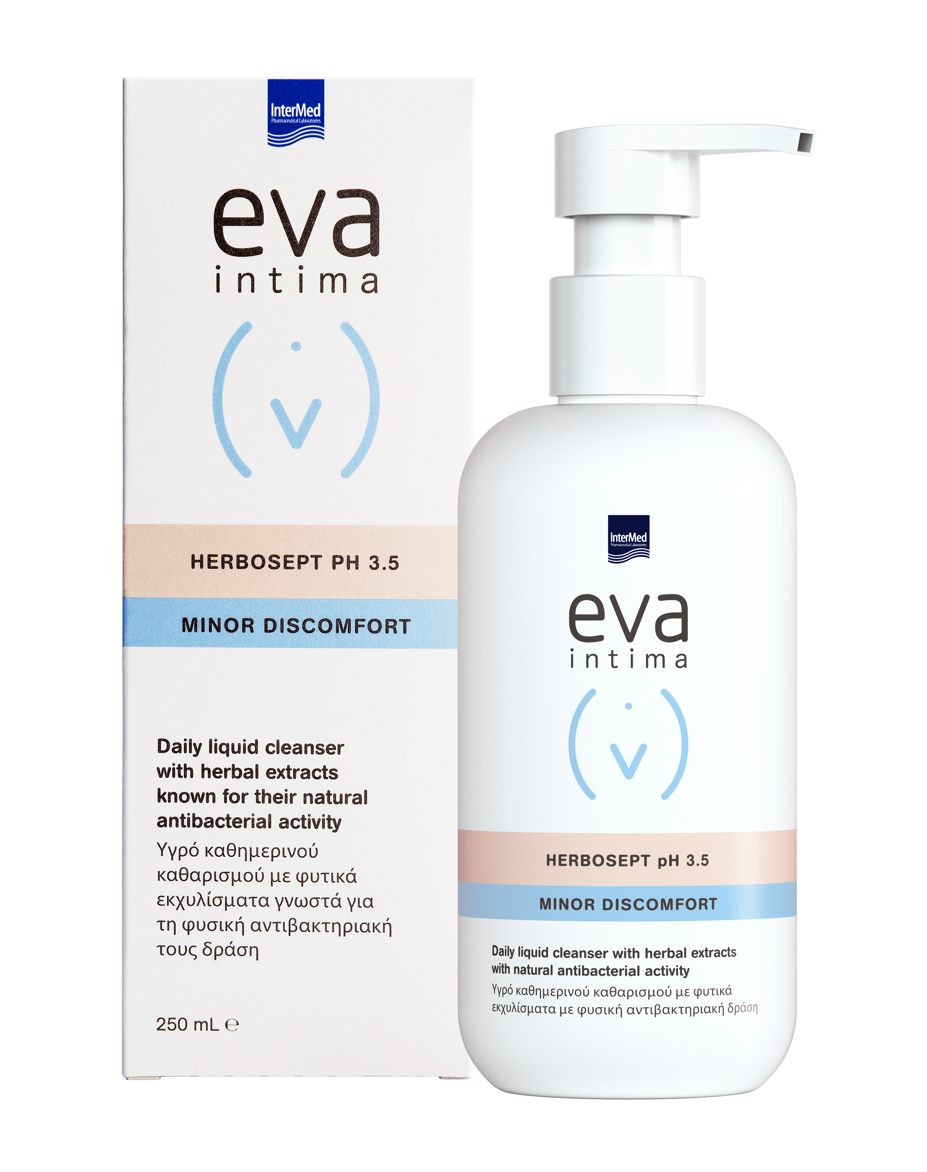 Eva Intima -  Wash Herbosept gel pentru igiena intima 250ml