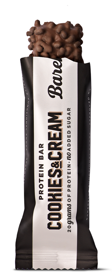 Baton proteic cu aroma de biscuiti si frisca, 55 g, Barebells