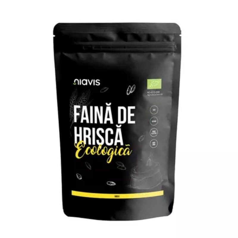 Faina de hrisca ecologica, 500 g, Niavis