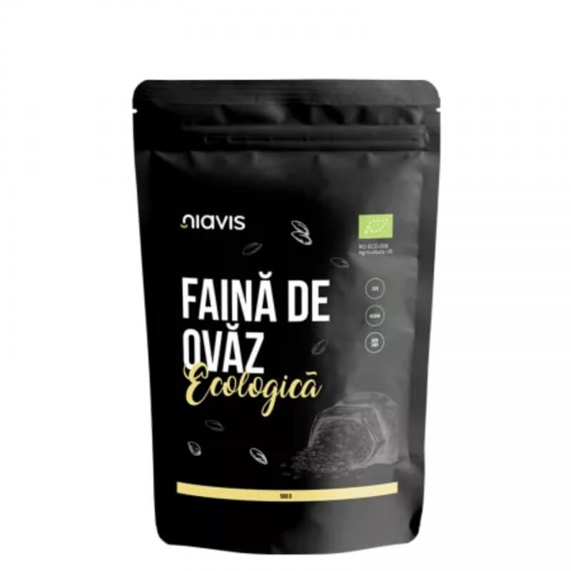Faina de ovaz ecologica, 500 g, Niavis