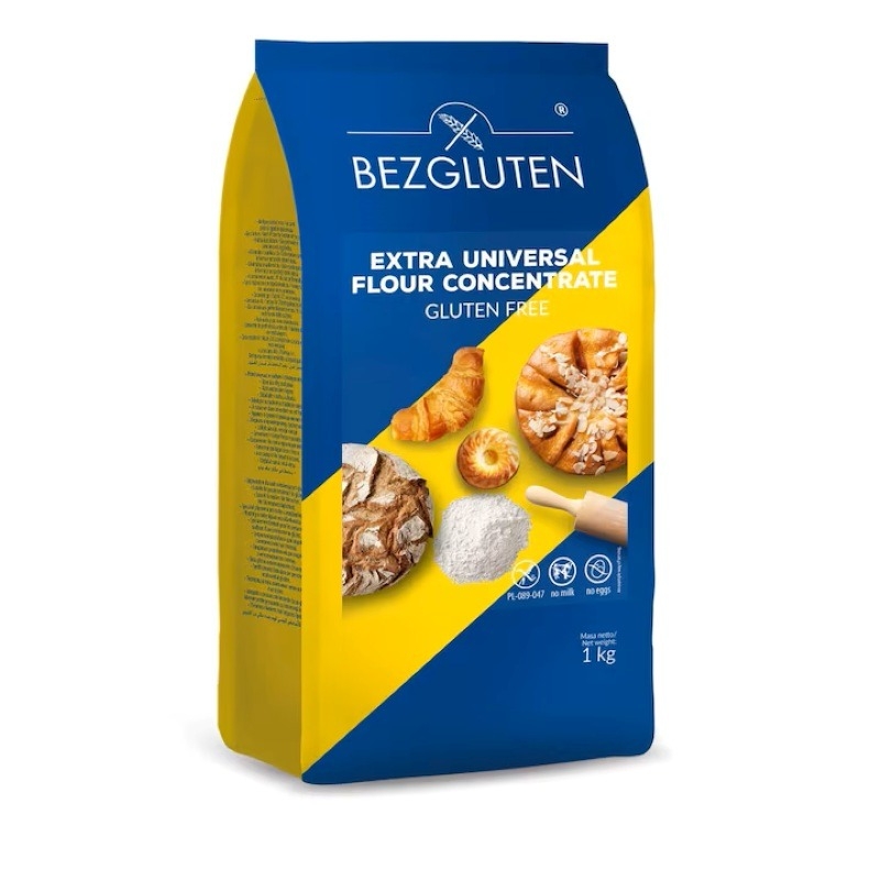 Faina fara gluten concentrata extra universala, 1 kg, Bezgluten