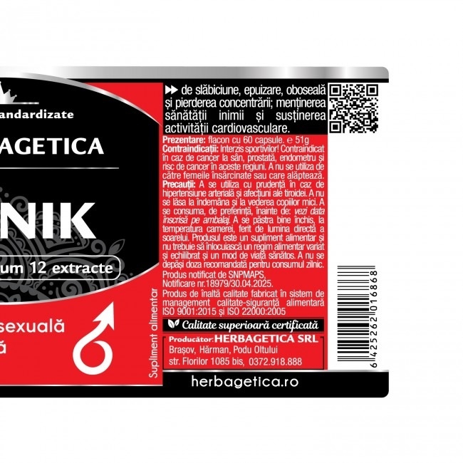 Falnik, 60 capsule, Herbagetica