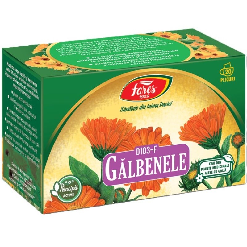 Ceai galbenele, 20plicuri, Fares