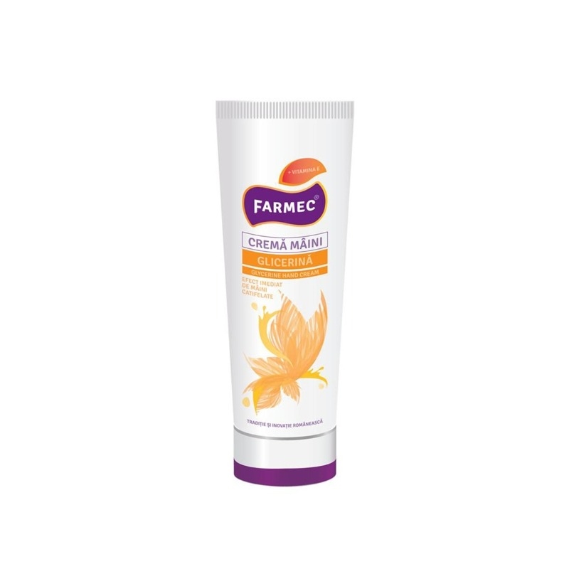 Crema pentru maini cu glicerina, 40 ml, Farmec