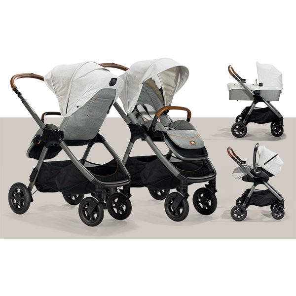 Carucior multifunctional Finiti Signature, Carbon, Joie