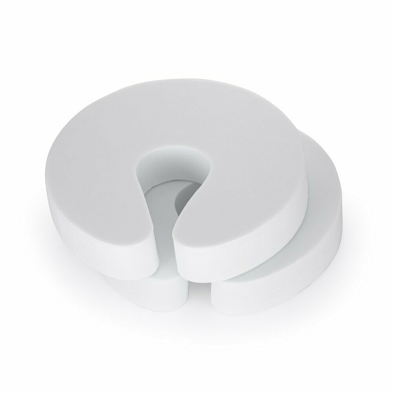 Feedo - Protectii pentru oprirea usilor, Din spuma EVA, 9.4 x 9.2 x 1.8 cm, 4 bucati, Alb