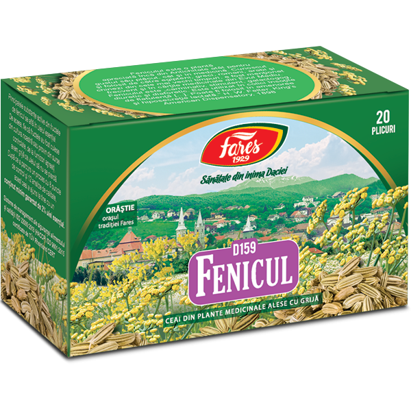 Fares - Ceai fenicul 20plicuri 