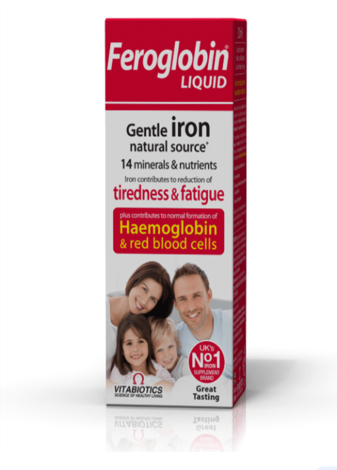 Feroglobin B12 sirop (lichid), 200 ml, Vitabiotics