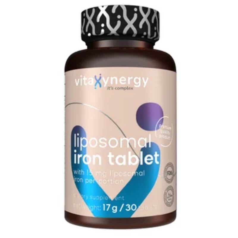 Fier lipozomal, 30 tablete, Vitaxynergy