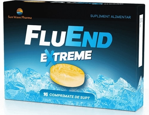 FluEnd Extreme, 16 comprimate, Sun Wave Pharma