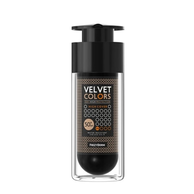 Fond de ten Color Velvet High Cover SPF 50+, 30ml, Frezyderm