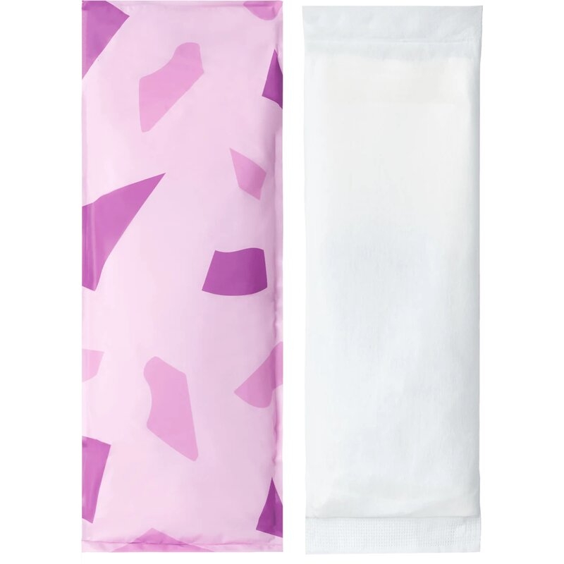 Frida Mom - Set 8 absorbante umede intime, Cu efect de racire, Includ 2 perechi de chiloti de unica folosinta, Pentru perioada postpartum, Vindeca si curata zona intima, Dimensiune universala, Alb