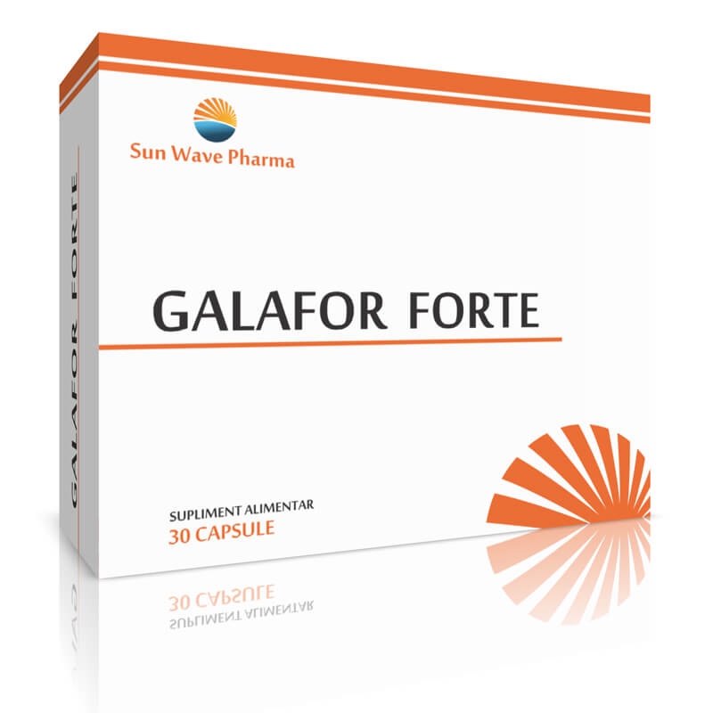 Galafor Forte, 30 capsule, Sun Wave Pharma
