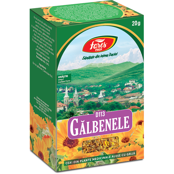 Fares - Ceai flori de galbenele 20g