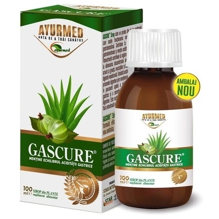 Sirop Gascure, 100 ml, Ayurmed