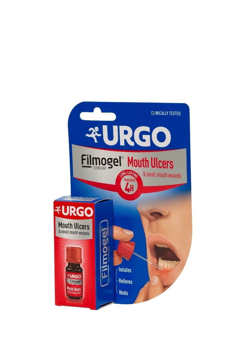 Gel anti afte și răni bucale mici Filmogel, 6 ml, Urgo