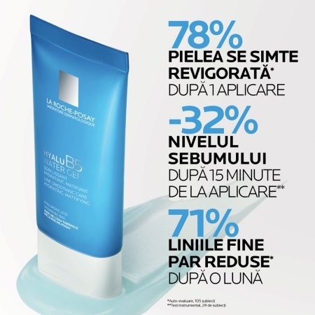 Gel apos hidratant si matifiant Hyalu B5, 40 ml, La Roche-Posay Gel apos hidratant si matifiant Hyalu B5, 40 ml, La Roche-Posay