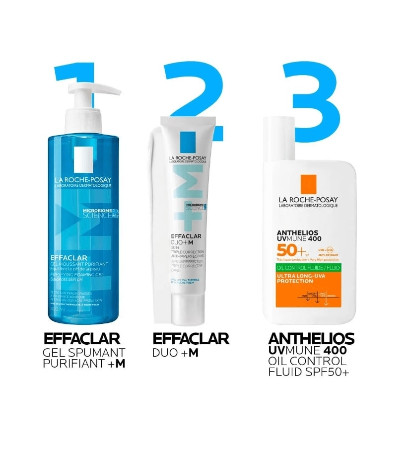 Gel-crema anti-imperfectiuni Effaclar Duo+M, 40 ml, La Roche-Posay