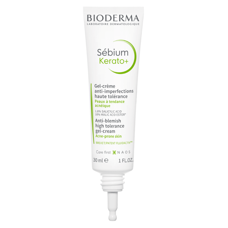 Gel crema anti-imperfectiuni Sebium Kerato+, 30 ml, Bioderma