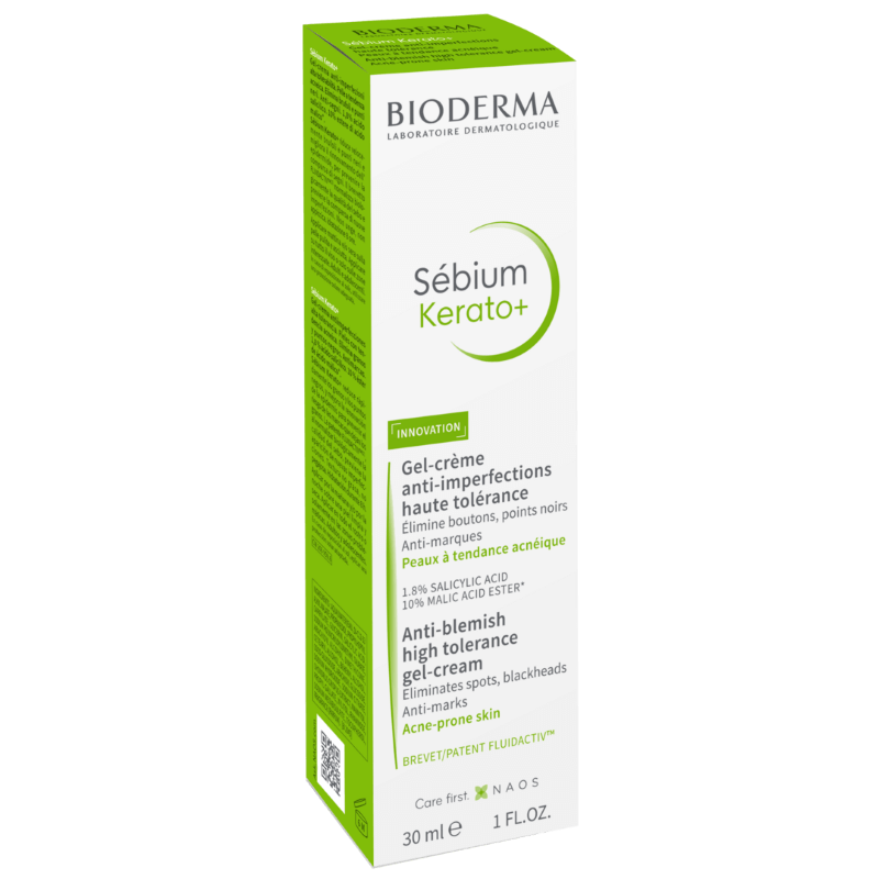Gel crema anti-imperfectiuni Sebium Kerato+, 30 ml, Bioderma