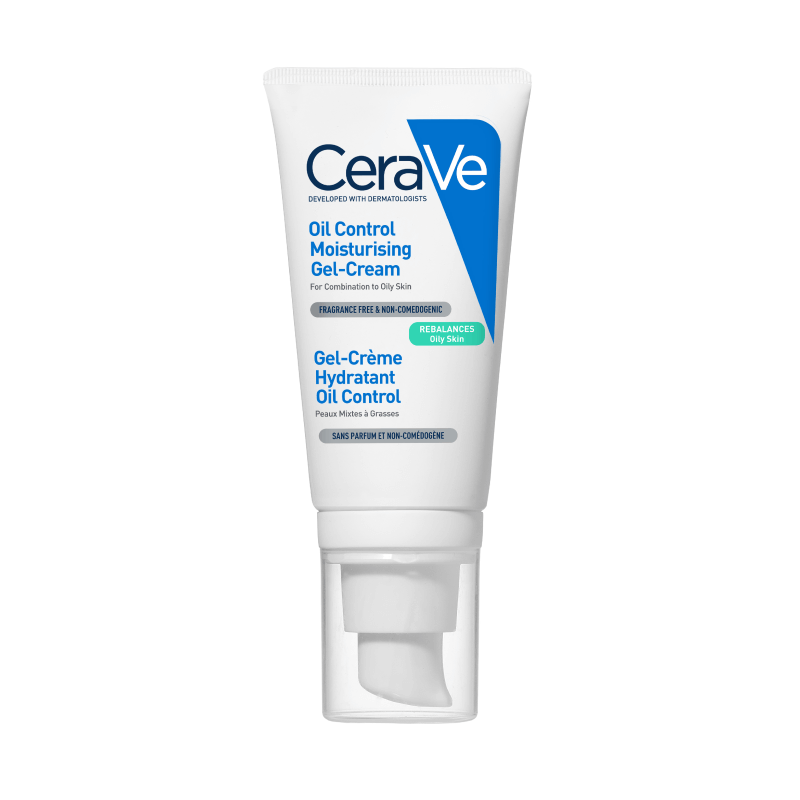 Gel-crema hidratant ten mixt si gras Oil Control, 52 ml, Cerave