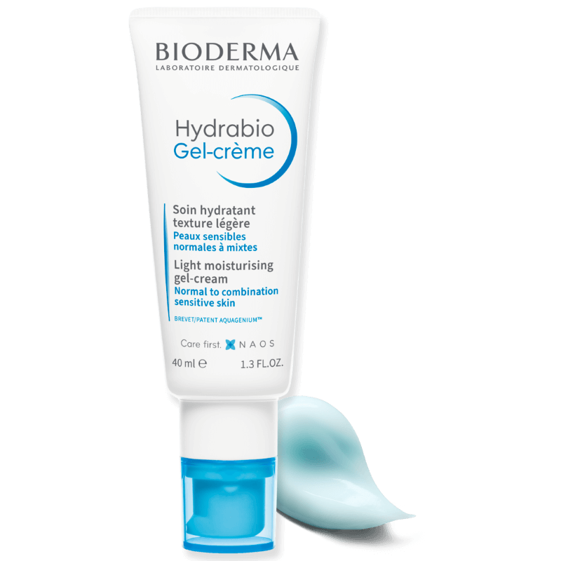 Gel crema pentru piele sensibila normala sau mixta Hydrabio, 40 ml, Bioderma