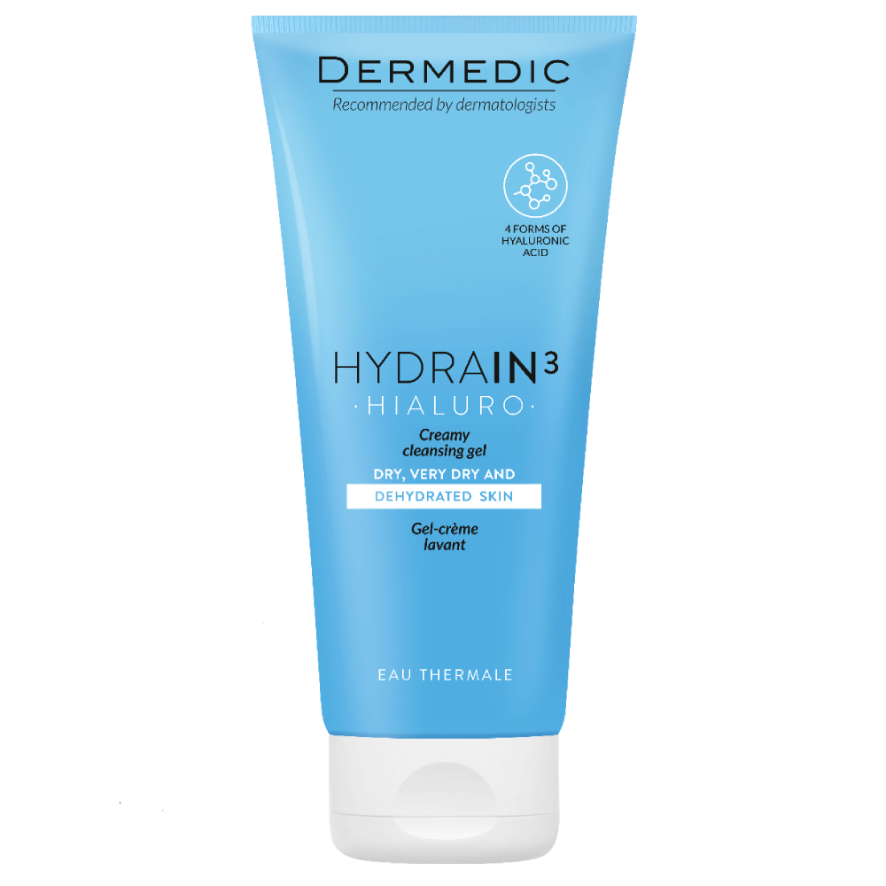 Gel cremos de curatare Hydrain3 Hialuro, 200 ml, Dermedic