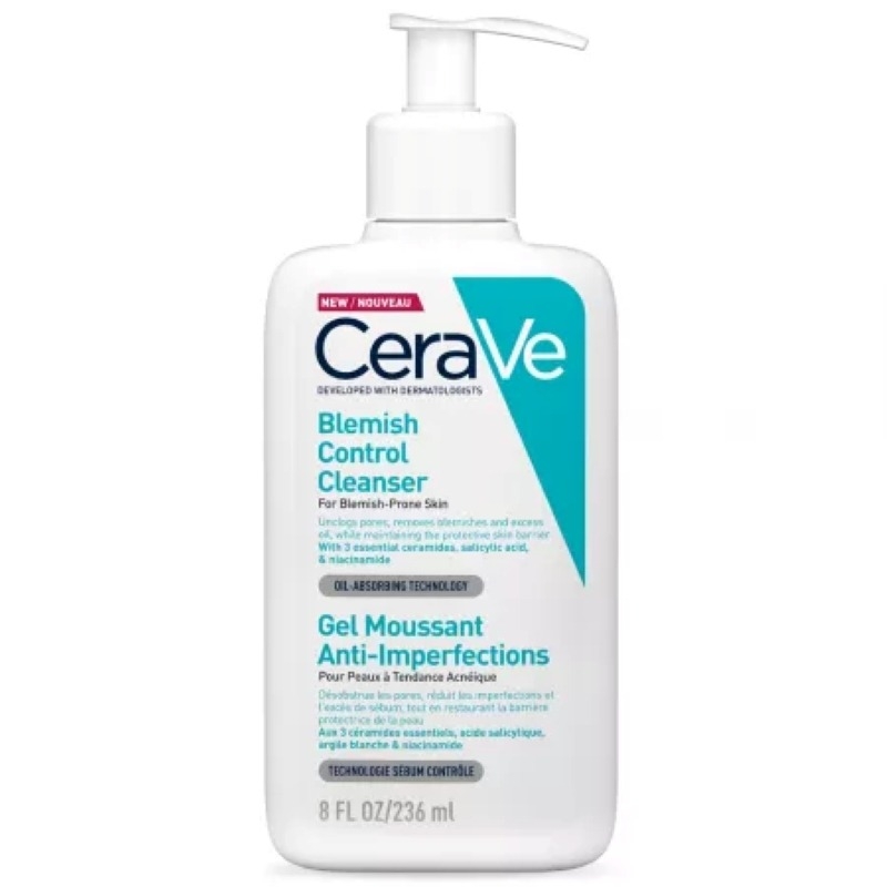 Gel curatare spumant anti-imperfectiuni, 236ml, Cerave