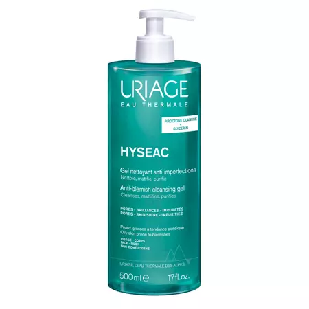 Hyseac Gel de curatare, 500ml, Uriage