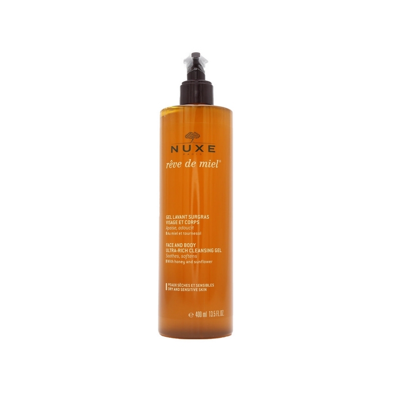 Gel de curatare pentru fata si corp Reve de Miel, 400 ml, Nuxe
