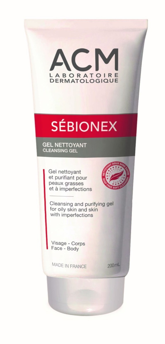 Gel de curatare purifiant Sebionex, 200 ml, Acm