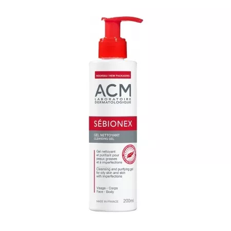 Gel de curatare purifiant Sebionex, 200 ml, Acm