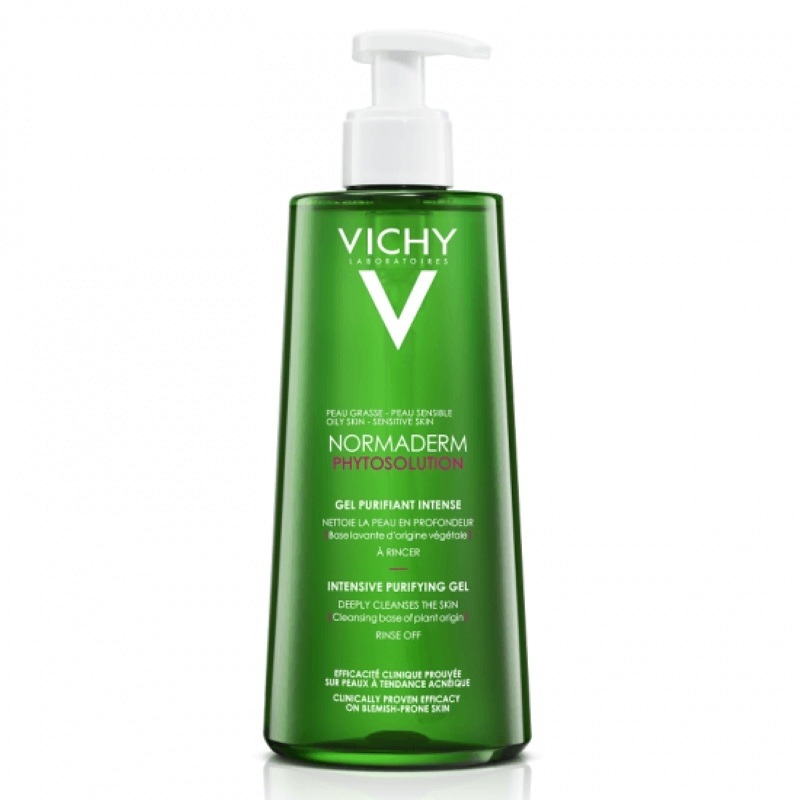Gel de curatare purifiant pentru ten gras cu tendinta acneica Normaderm, 400 ml, Vichy