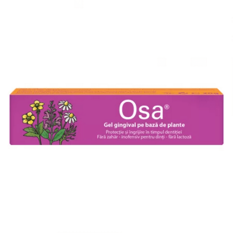 Gel gingival pe baza de plante Osa, 20 g, Dr. A. & L. Schmidgall