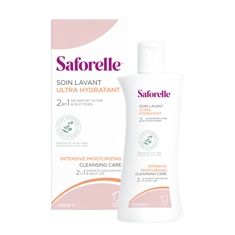 Gel igiena intima si corporala ultrahidratant Saforelle, 250 ml, Biocodex