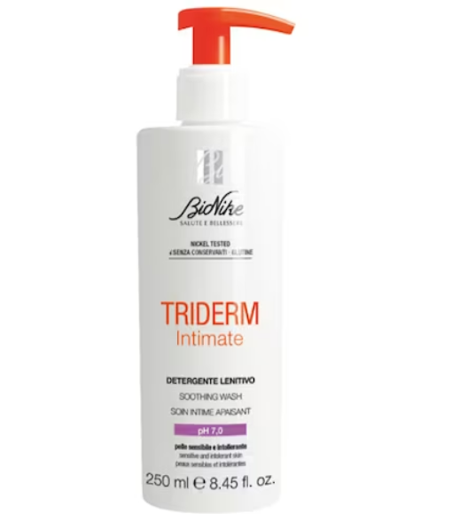 Gel intim calmant de curatare pH 7.0 Triderm Intimate, 250 ml, BioNike