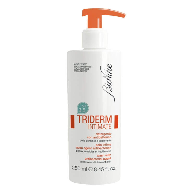 Gel intim de curatare antibacterian pH 3.5 Triderm Intimate, 250 ml, BioNike