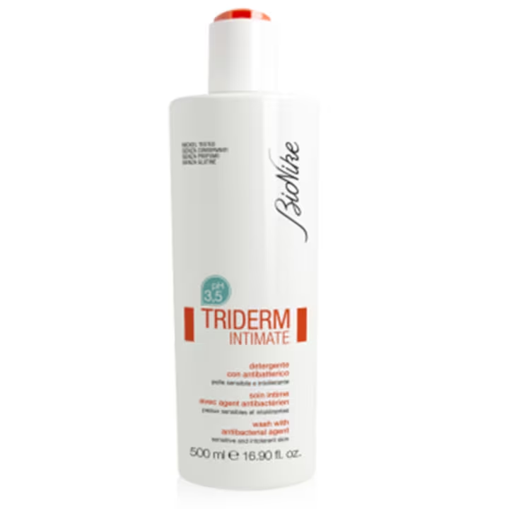 Gel intim de curatare antibacterian pH 3.5 Triderm Intimate, 500 ml, BioNike