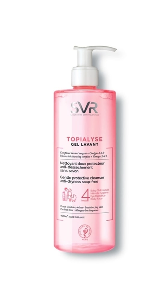 Gel lavant Topialyse, 400 ml, Svr