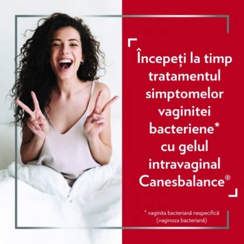 Gel pentru vaginita bacteriana Canesbalance, 7 aplicatoare, Bayer